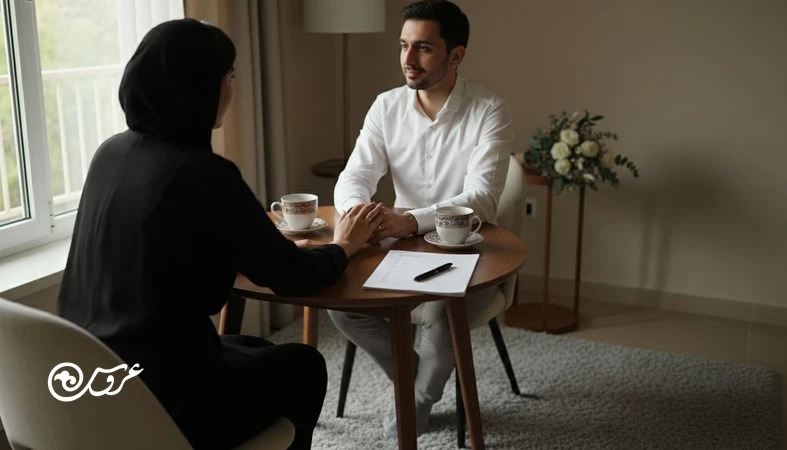 آمادگی روانی قبل ازدواج و گفت وگوی زوج در ماه های اول زندگی مشترک در خانه با فضای آرام و نور طبیعی