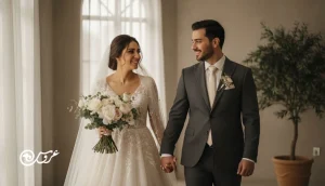 ژستهای طبیعی عکس عروسی؛ چطور مصنوعی نشویم؟