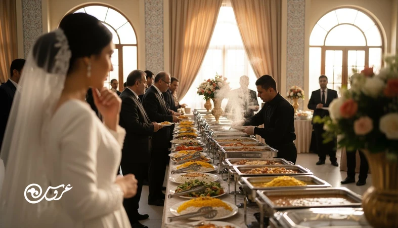 صف سرو غذا در عروسی و مدیریت منو؛ تصویر واقعی از پذیرایی و اشتباهات رایج که تجربه مهمان را تحت تاثیر می گذارد