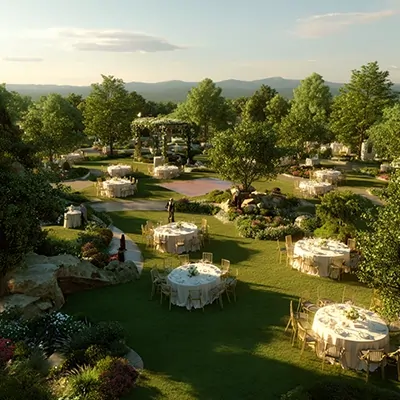 باغ تالار زیبای عروسی