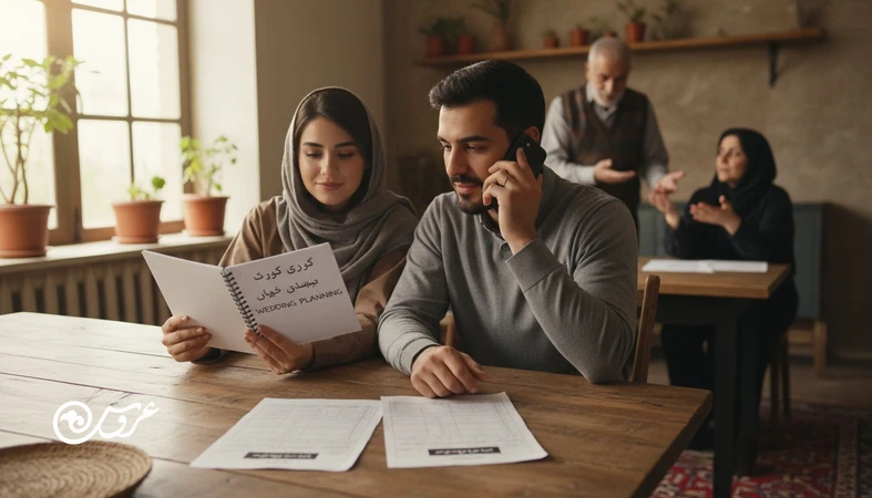 عروسی به‌عنوان اولین میدان جدی مرزبندی زوج