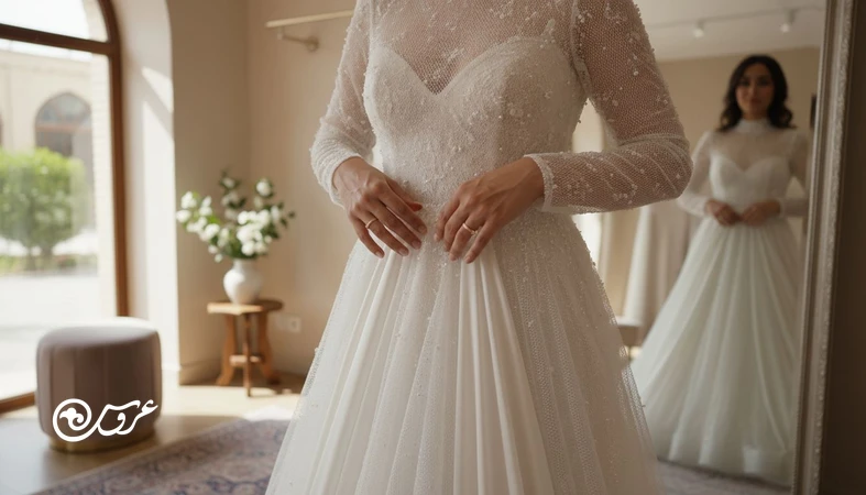 لباس عروس به‌عنوان تجربه بدنی، نه فقط انتخاب ظاهری